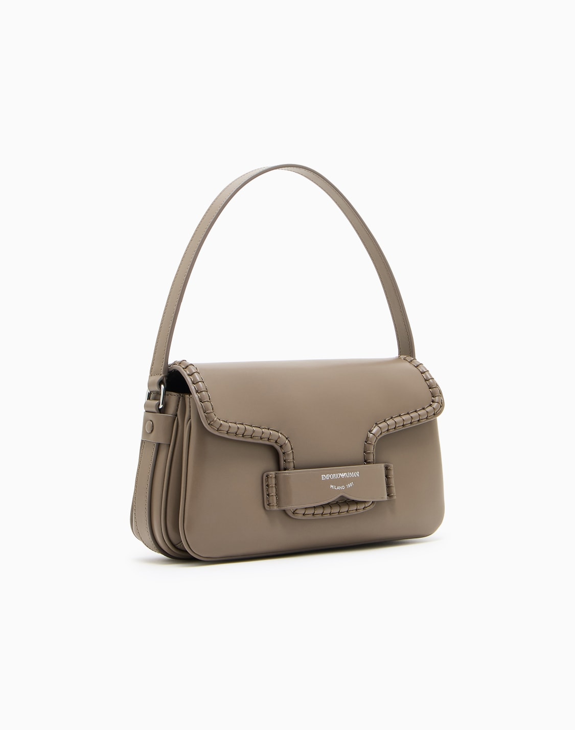 -ショルダバッグ-バックル付き-ベジュ--emporio-armani