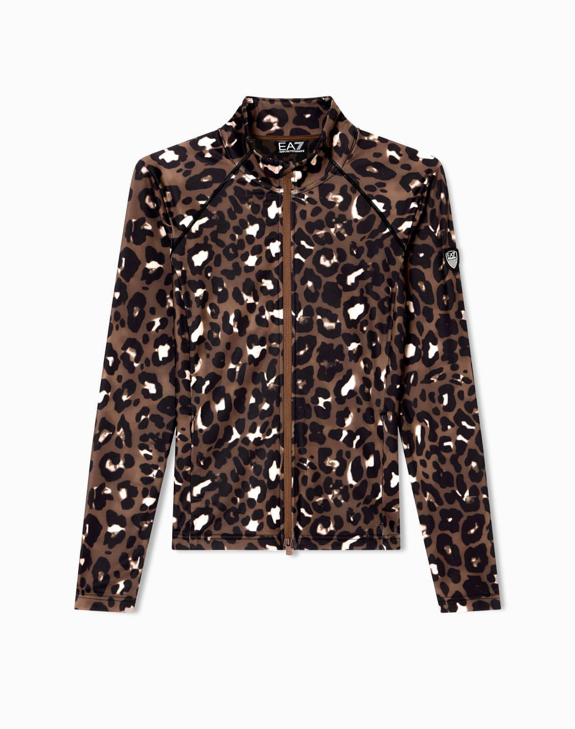 polaire-de-ski-technique-en-tissu-powerstretch-marron--ea7