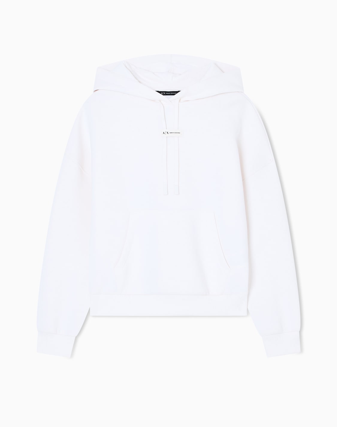 hoodies-white--armani-exchange