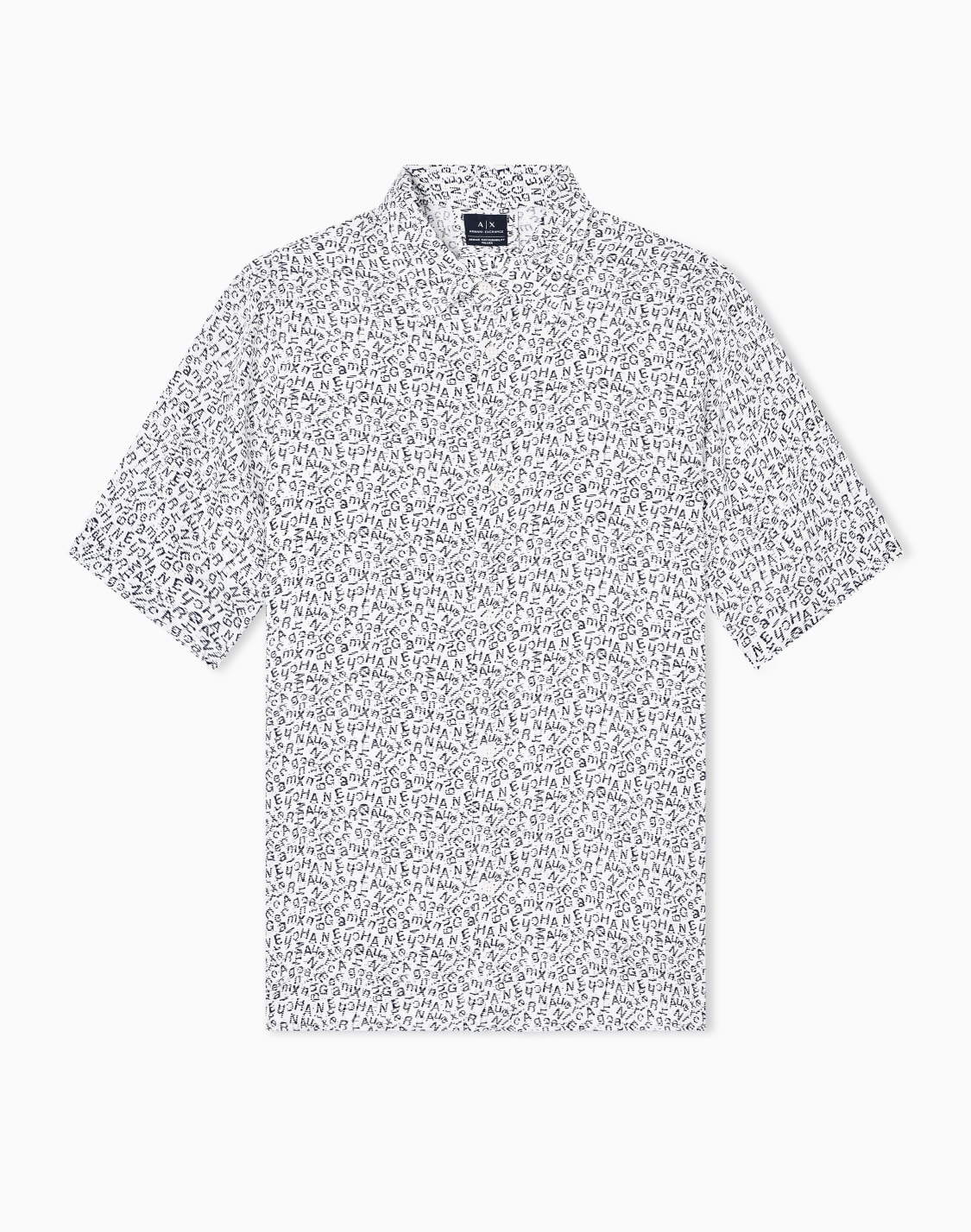 patterned-short-sleeved-shirt-white--armani-exchange