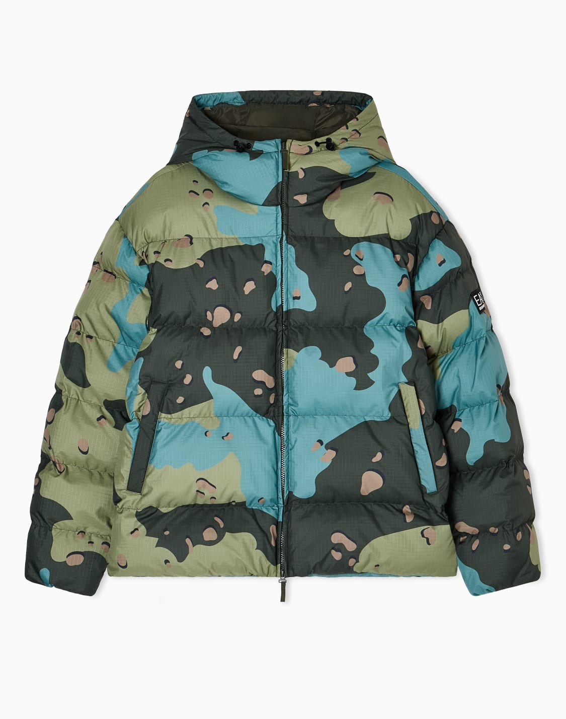 chaqueta-acolchada-con-capucha-de-nailon-iridiscente-multicolor--ea7