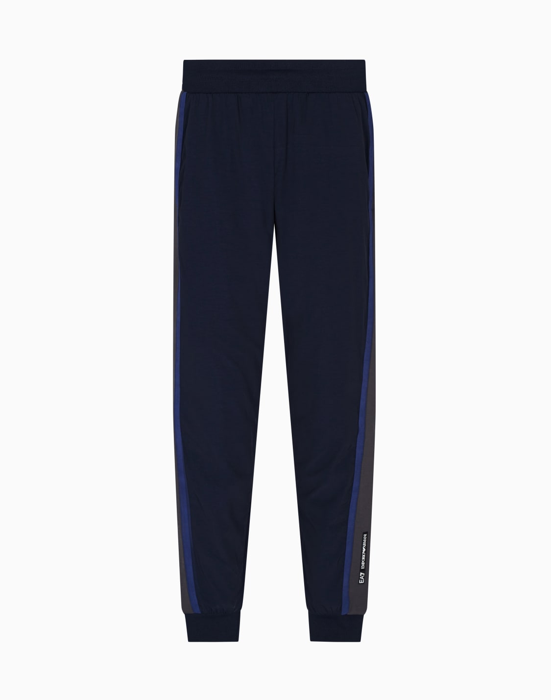 pantalones-de-chndal-de-nailon-y-mezcla-de-viscosa-athletic-colour-block-azul-marino--ea7