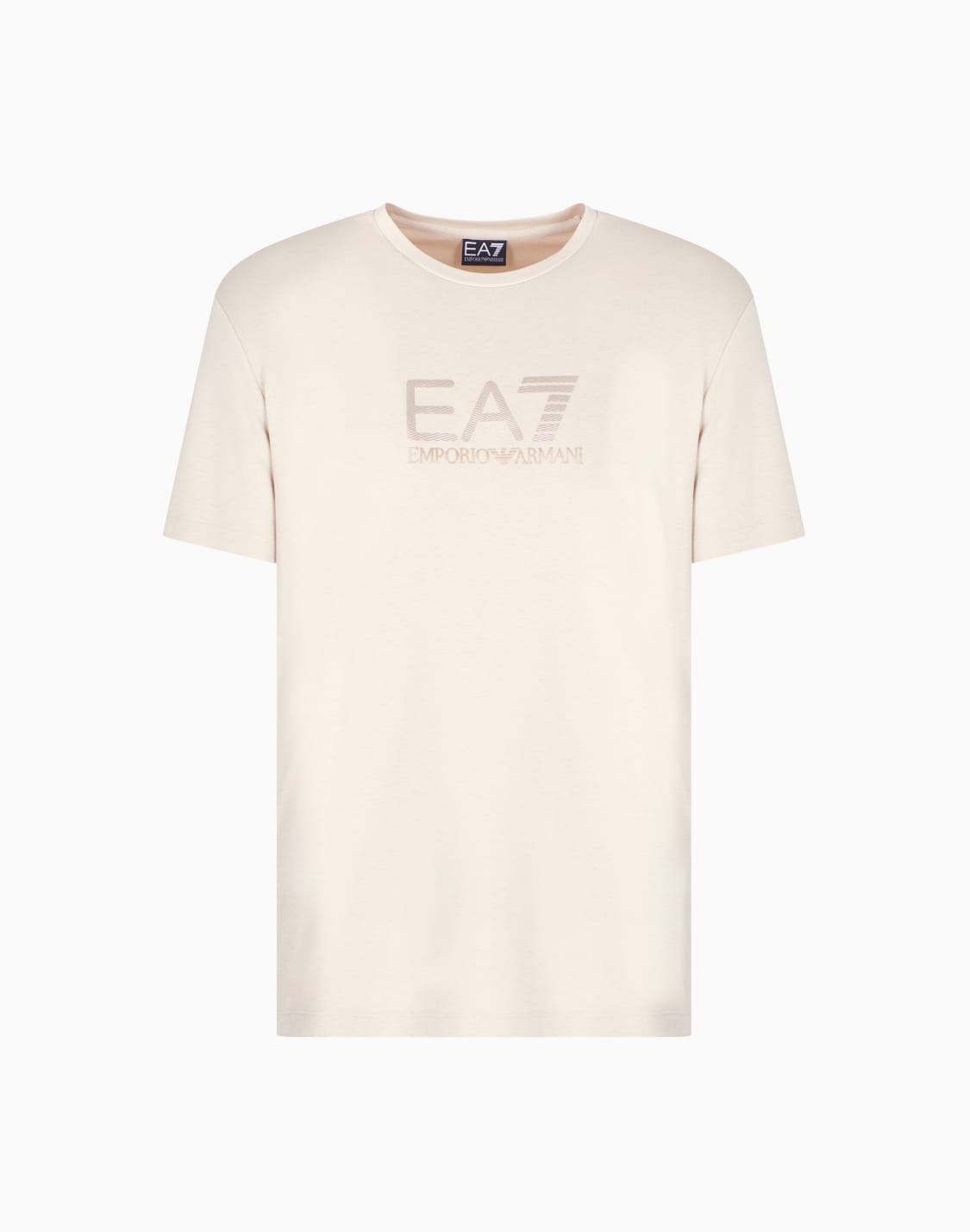 t-shirt-girocollo-gold-label-in-misto-viscosa-beige--ea7