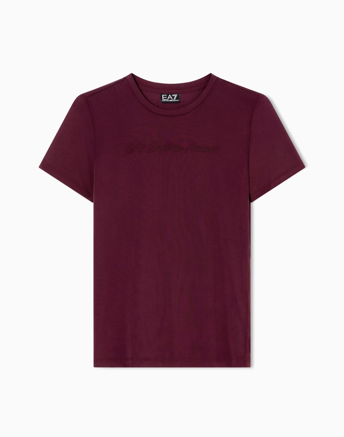athletic-velour-viscose-blend-crew-neck-t-shirt-burgundy--ea7