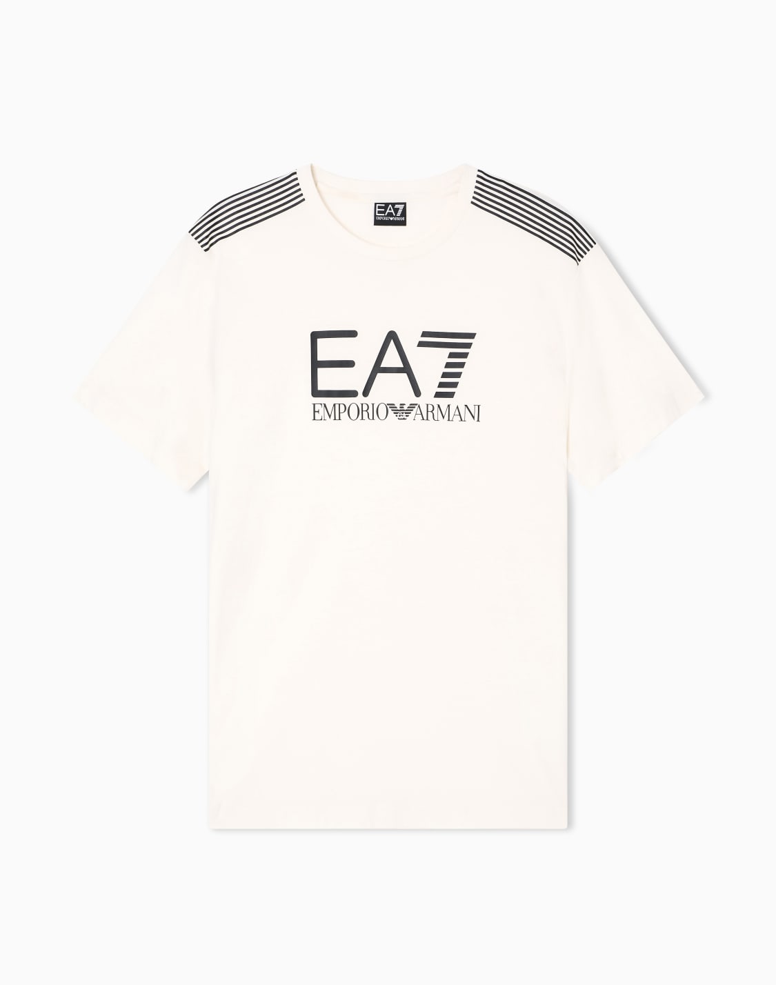 asv-7-lines-jersey-t-shirt-aus-einer-baumwoll-mischung-mit-rundhalsausschnitt-wei--ea7