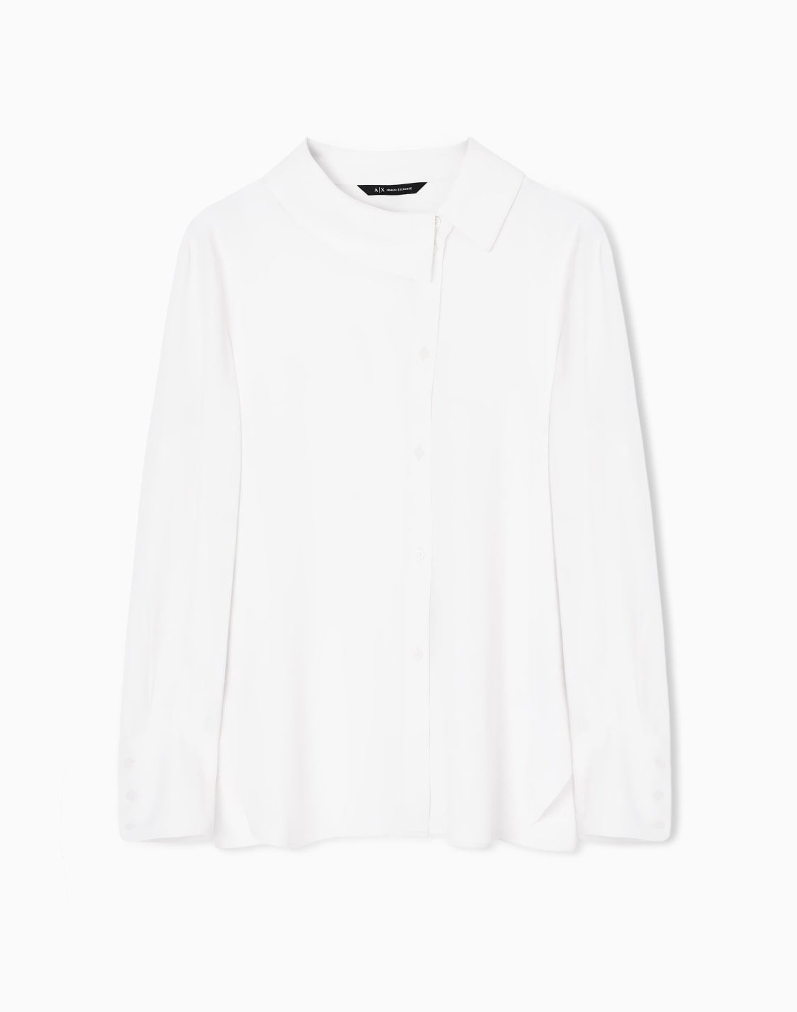 camicia-in-crepe-con-collo-asimmetrico-bianco--armani-exchange