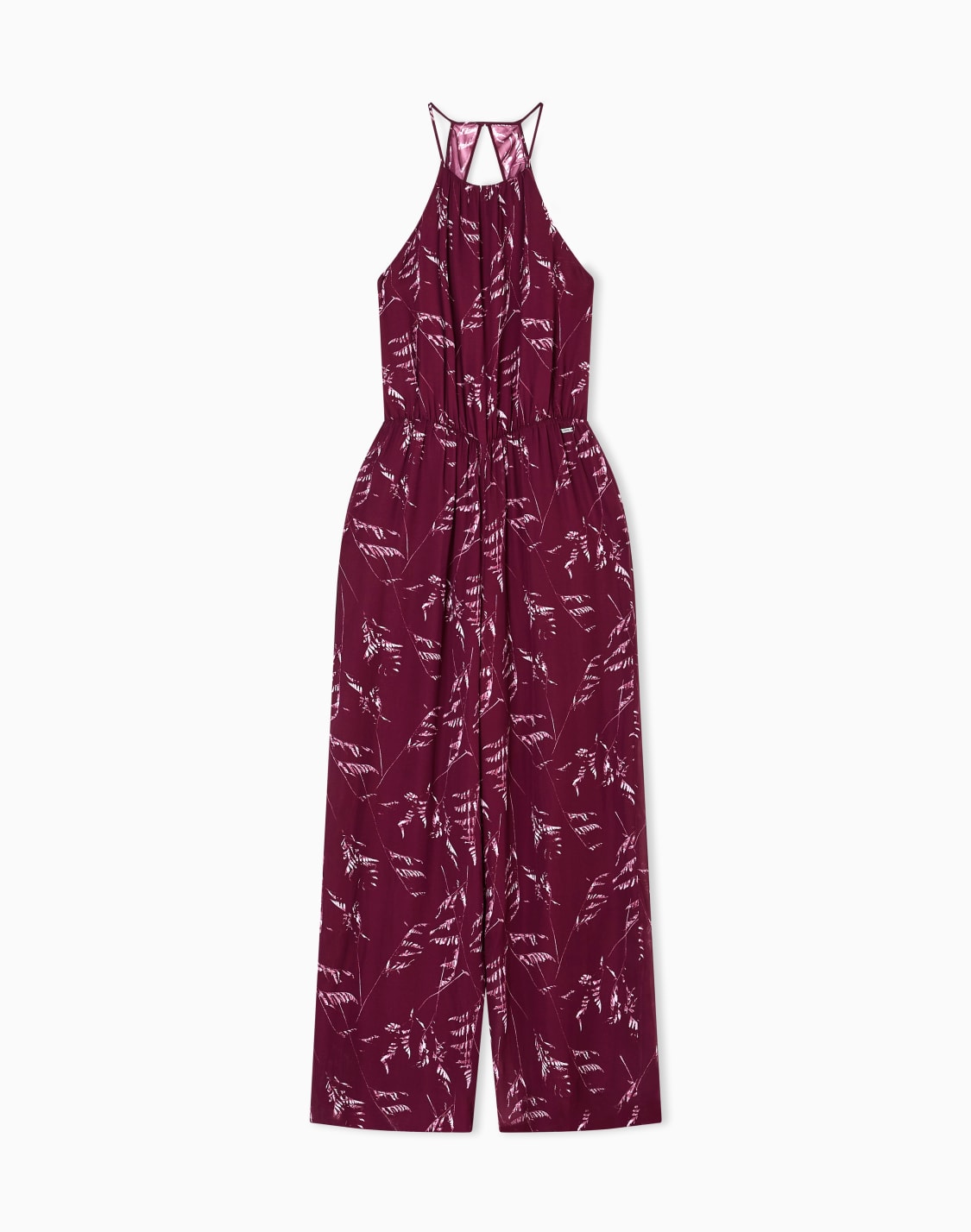 chiffon-jumpsuit-with-foliage-print-patterned--armani-exchange