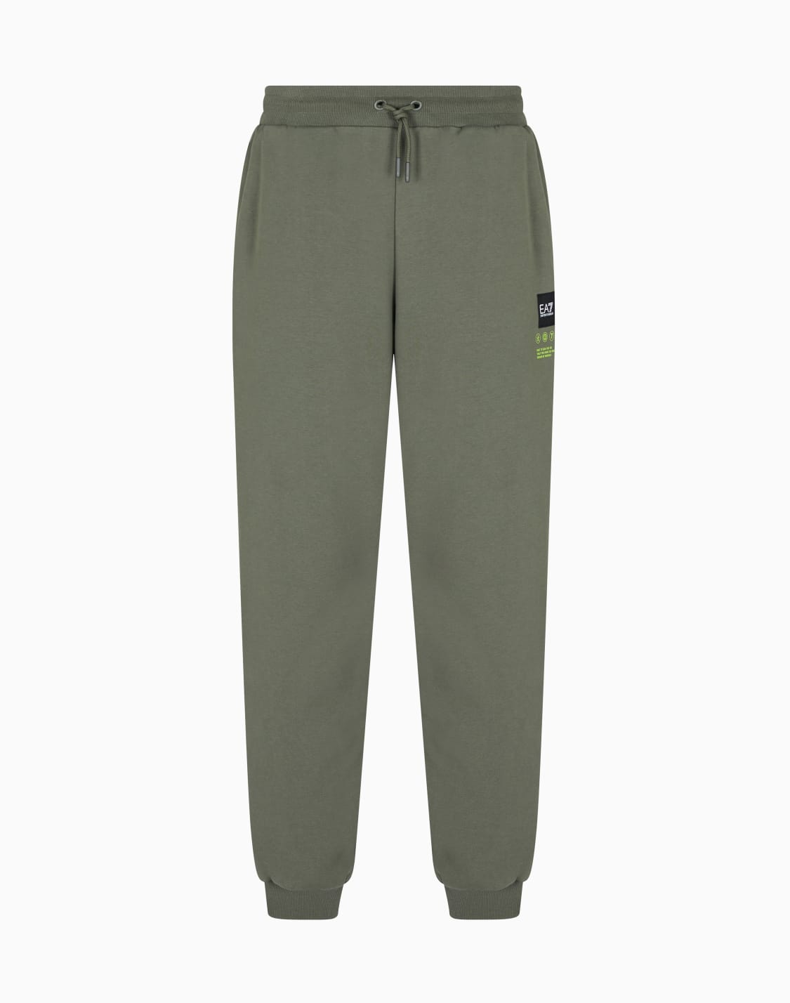 pantalon-de-jogging-logo-series-en-coton-molletonn-vert--ea7