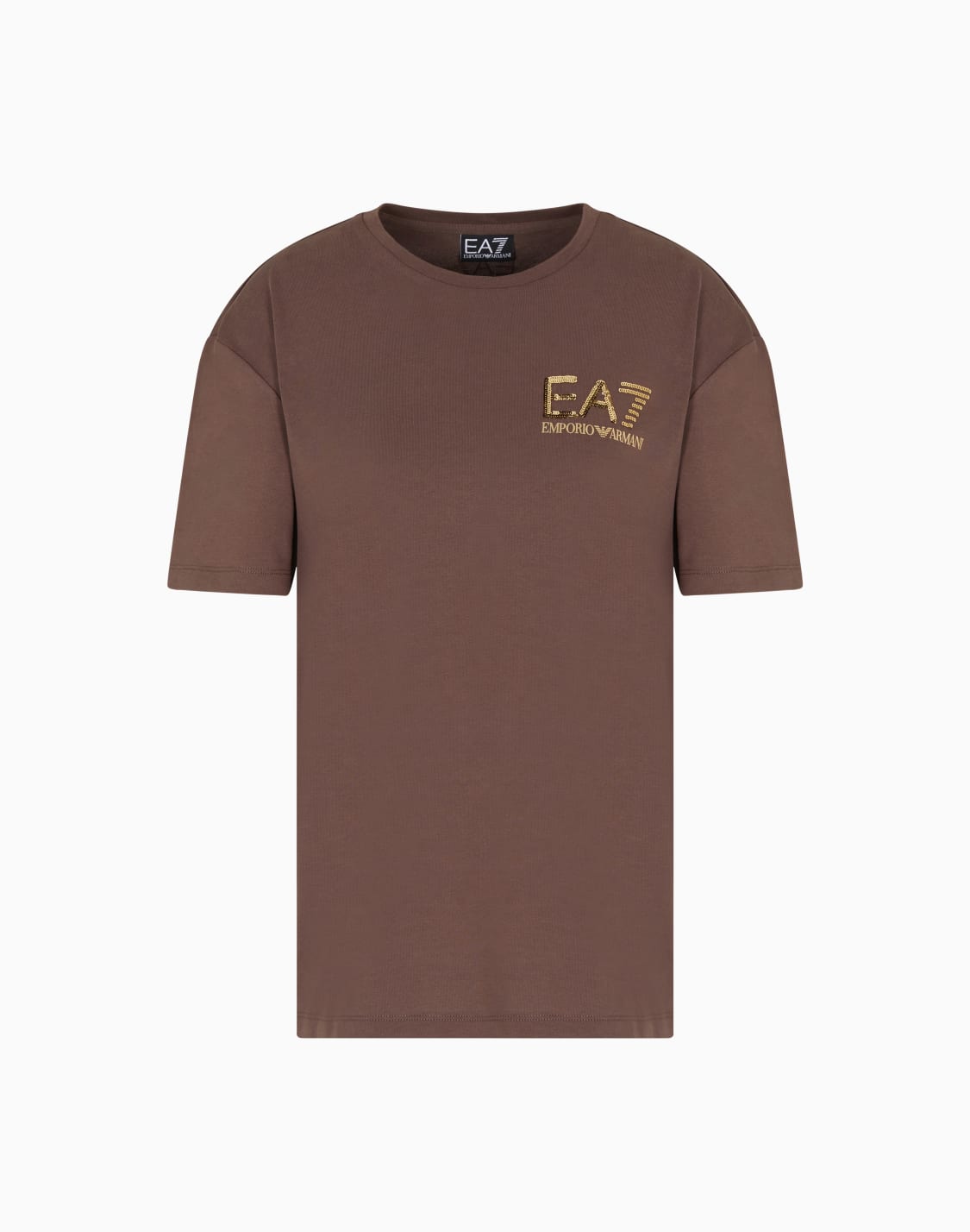 logo-series-cotton-crew-neck-t-shirt-brown--ea7