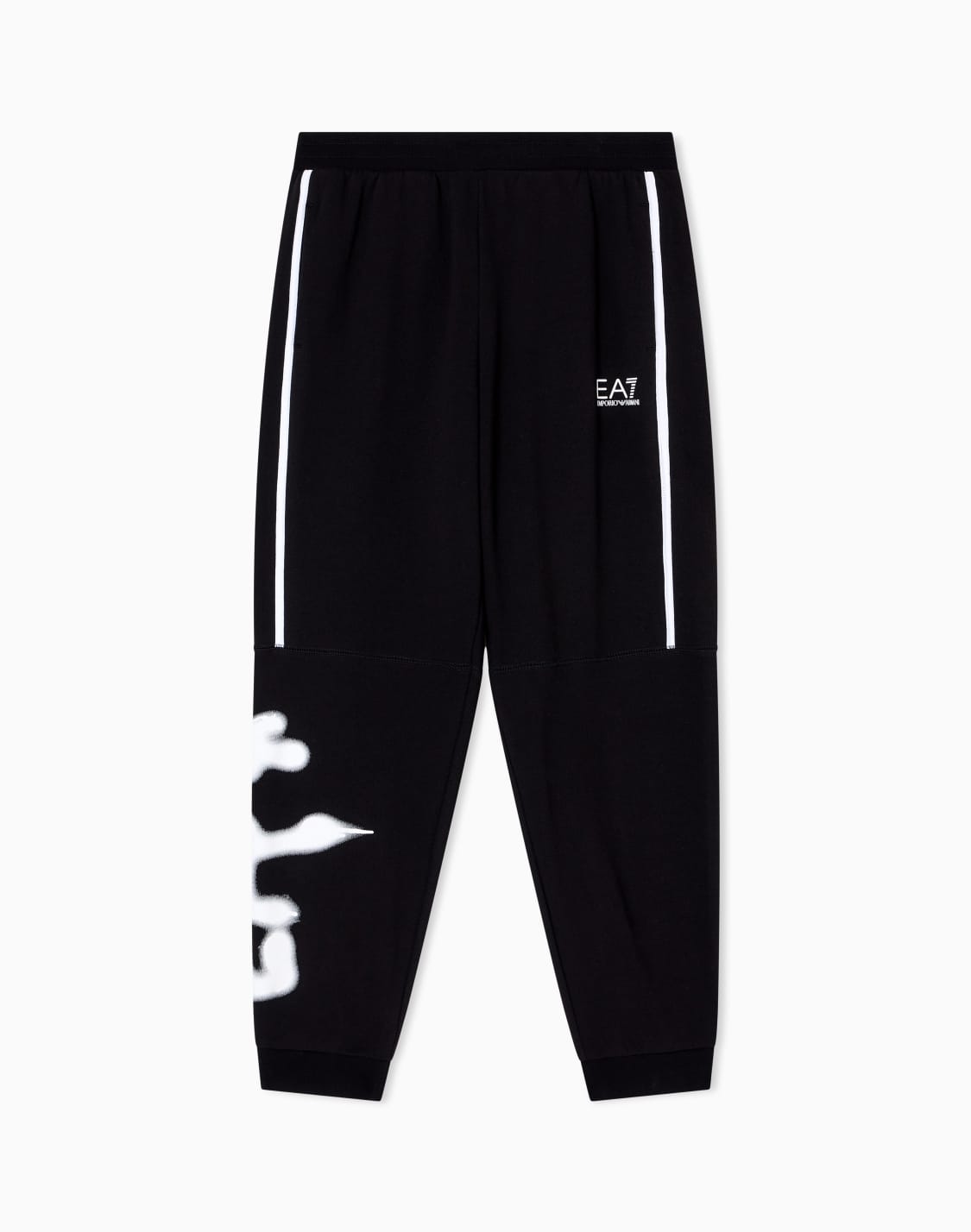 logo-series-boy-cotton-blend-joggers-black--ea7