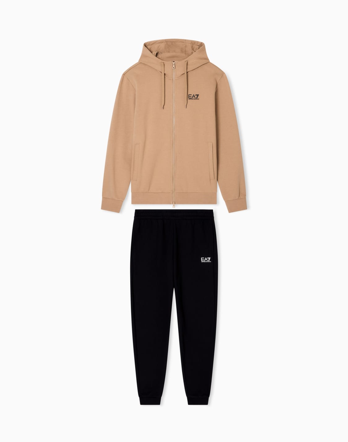 core-identity-cotton-blend-hooded-tracksuit-beige--ea7