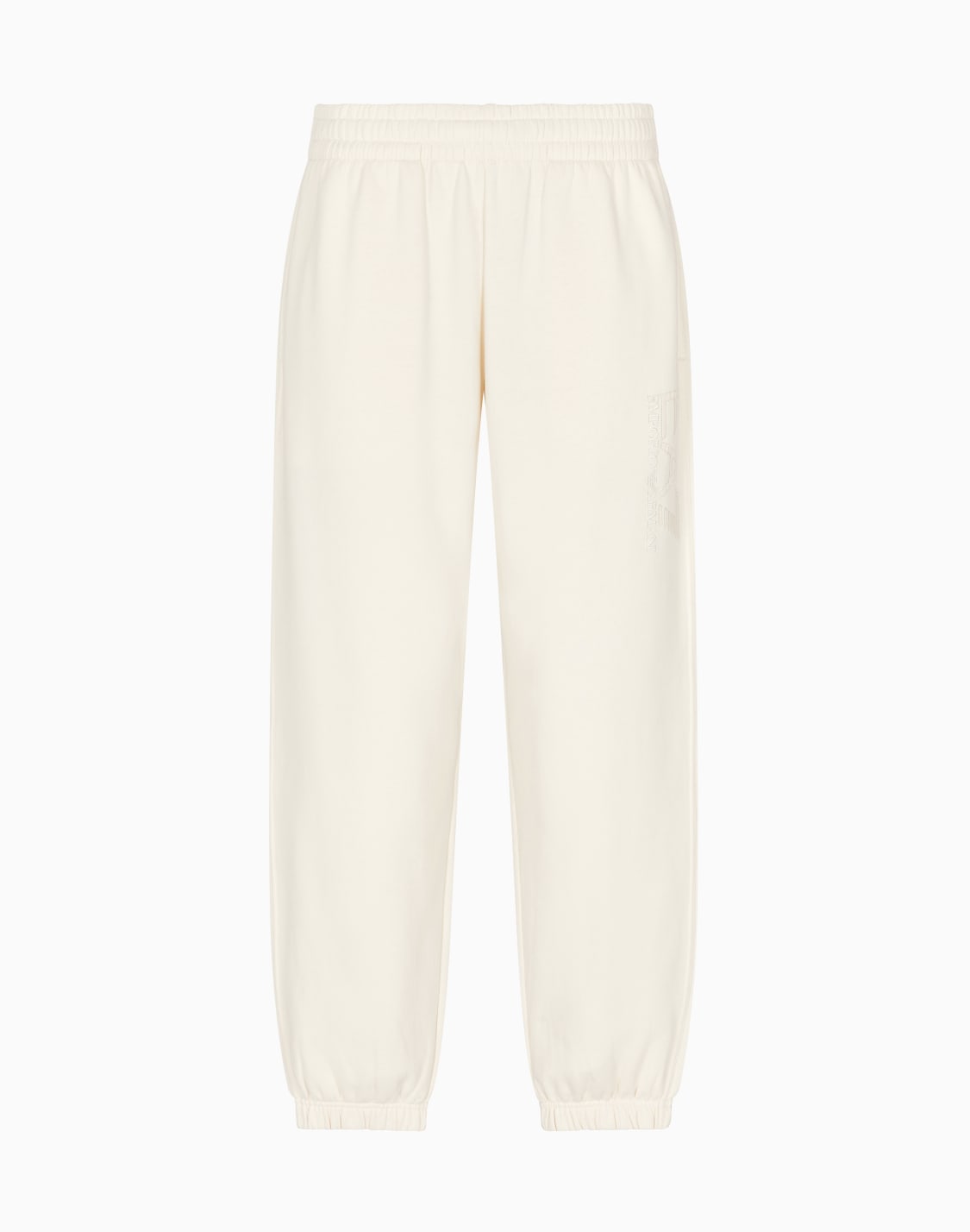 visibility-cotton-blend-joggers-white--ea7