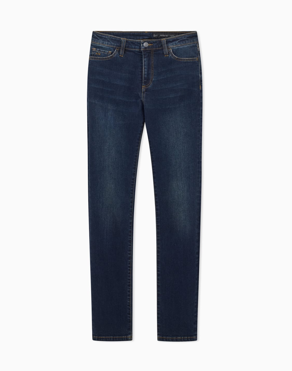 used-effect-cigarette-fit-jeans-blue--armani-exchange