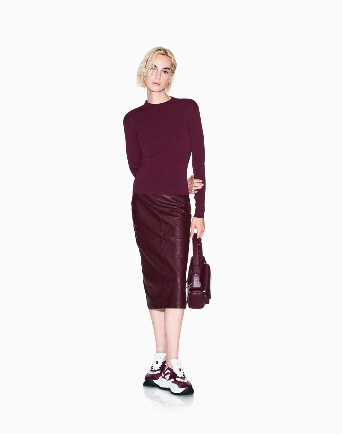 jumpers-burgundy--armani-exchange