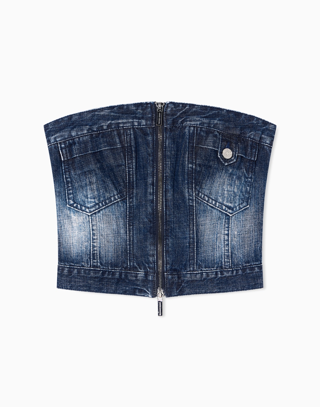 top-de-mezclilla-ndigo-con-cremallera-azul--armani-exchange