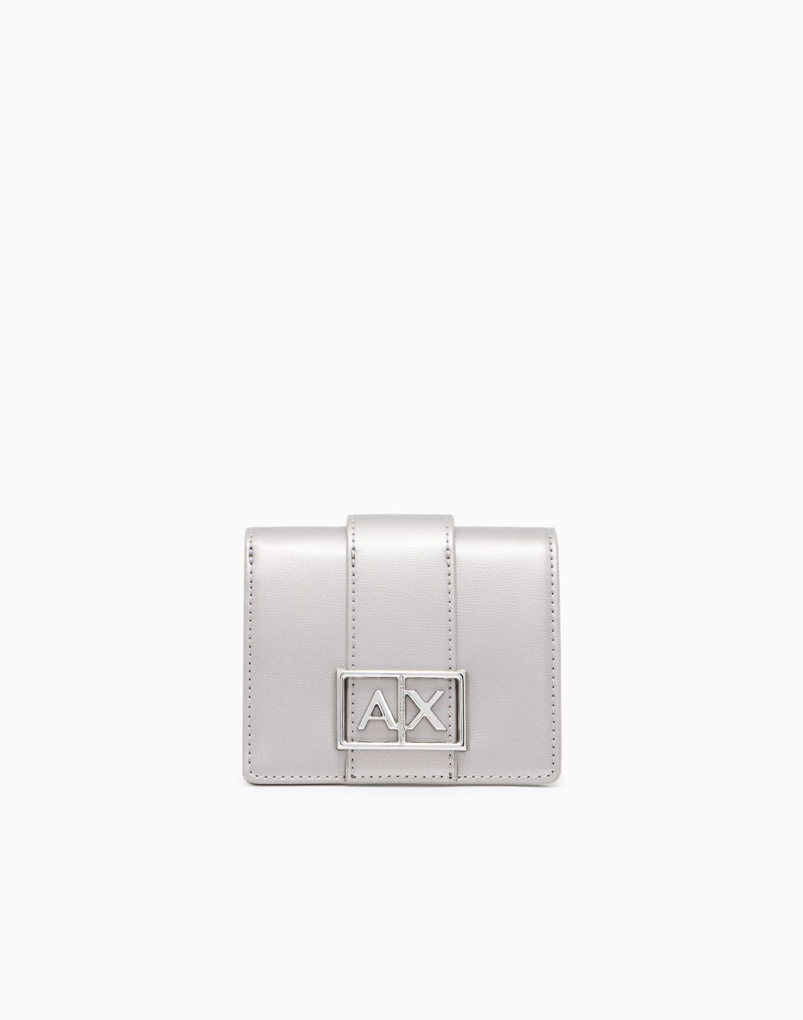 kleine-geldbrse-mit-asv-logo-silber--armani-exchange