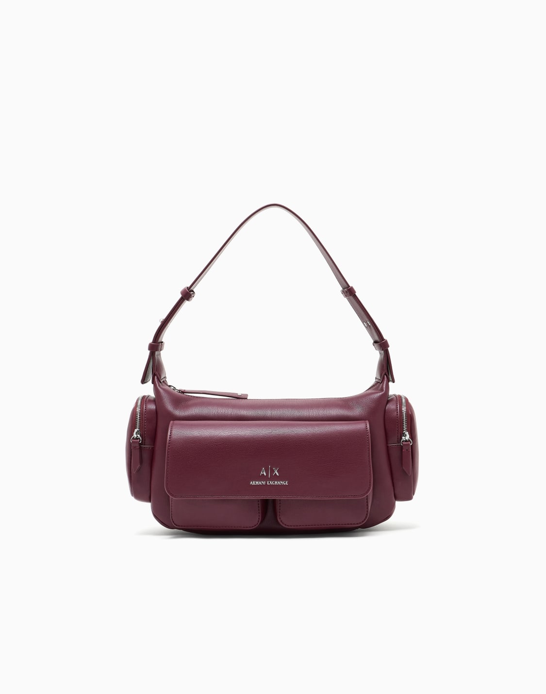 bolso-de-hombro-grande-con-bolsillos-laterales-burdeos--armani-exchange