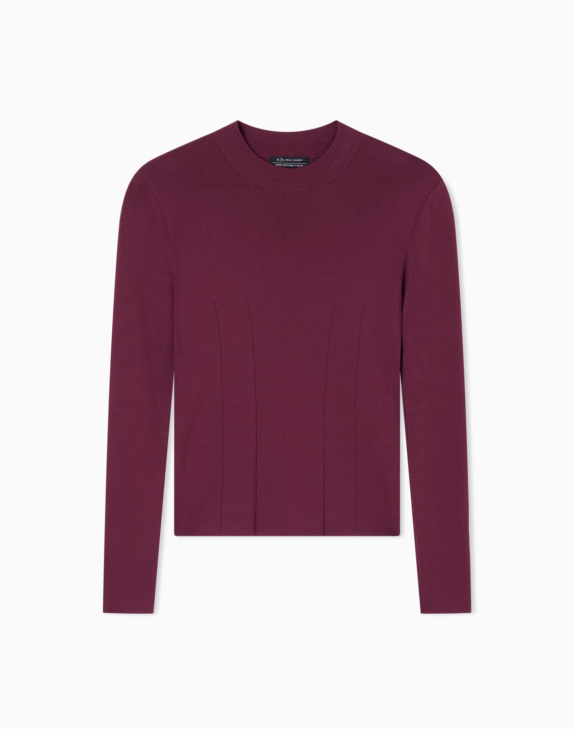 jumpers-burgundy--armani-exchange
