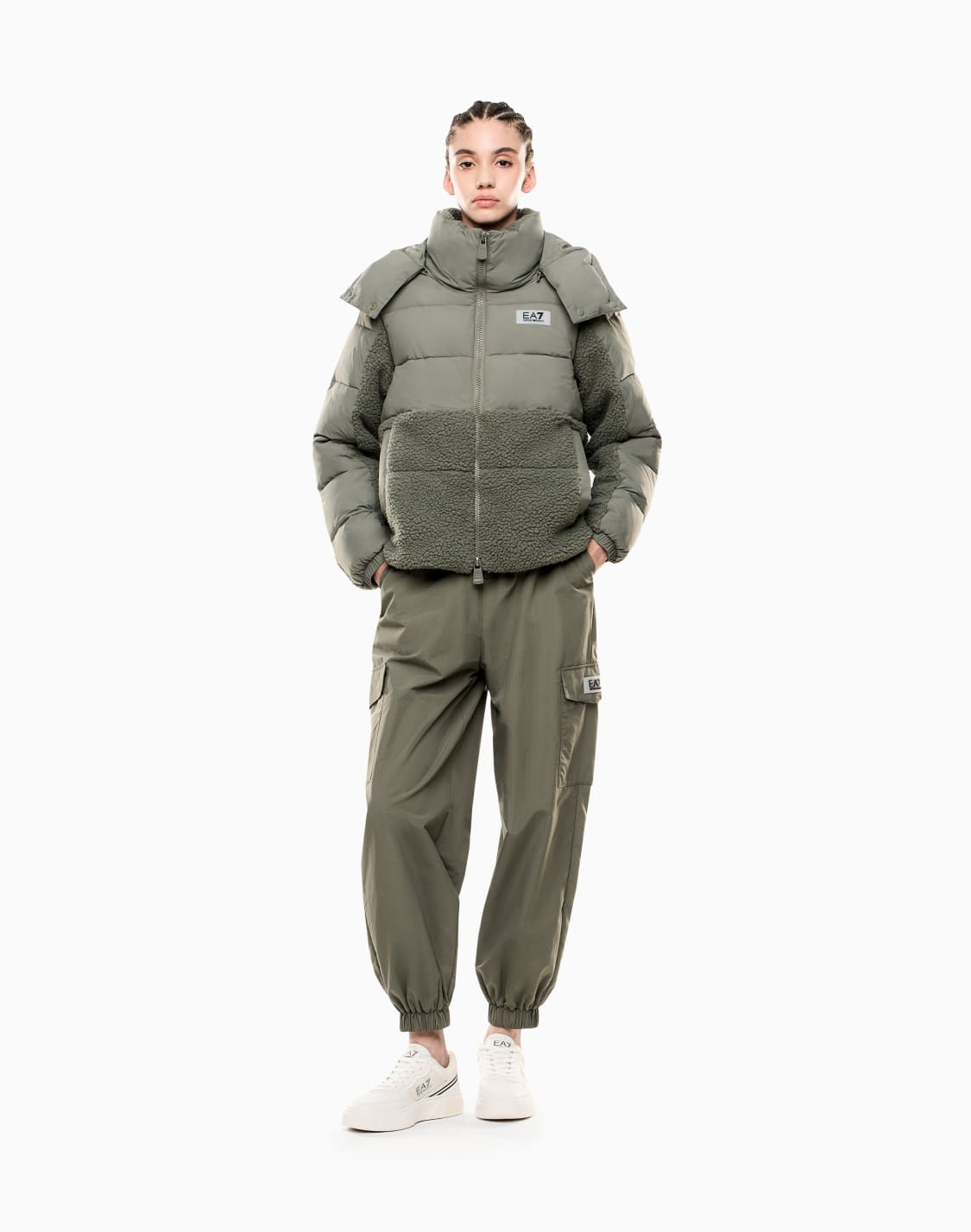 nylon-padded-jacket-with-teddy-effect-fabric-details-green--ea7