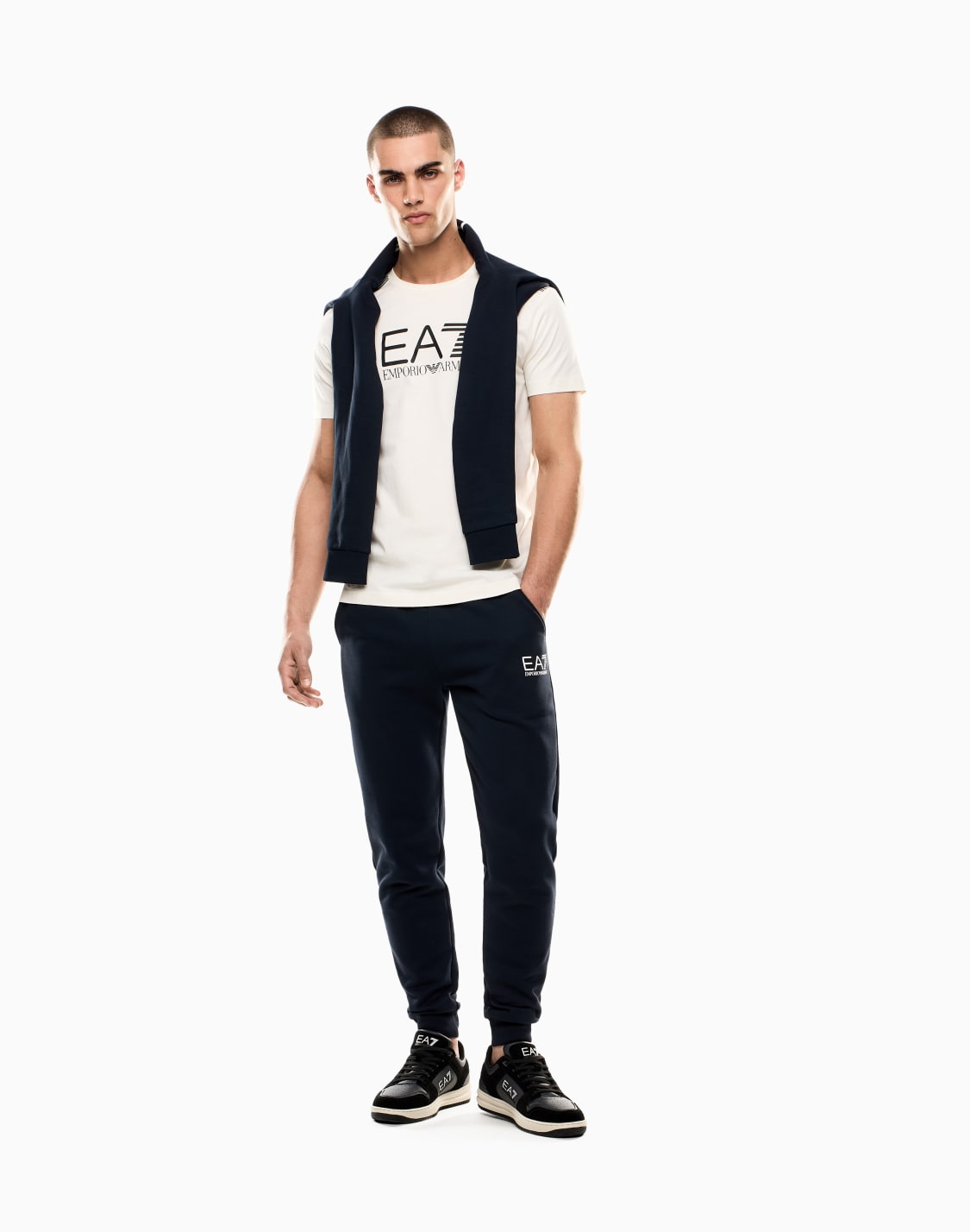 asv-7-lines-jersey-t-shirt-aus-einer-baumwoll-mischung-mit-rundhalsausschnitt-wei--ea7