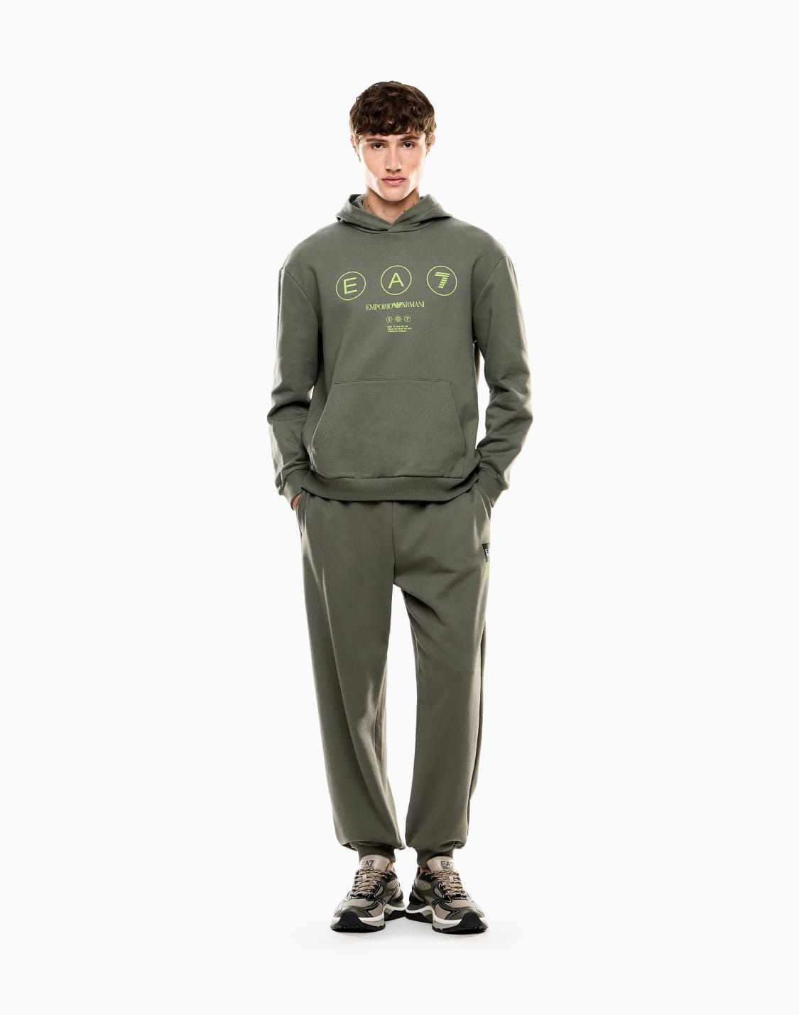pantalon-de-jogging-logo-series-en-coton-molletonn-vert--ea7