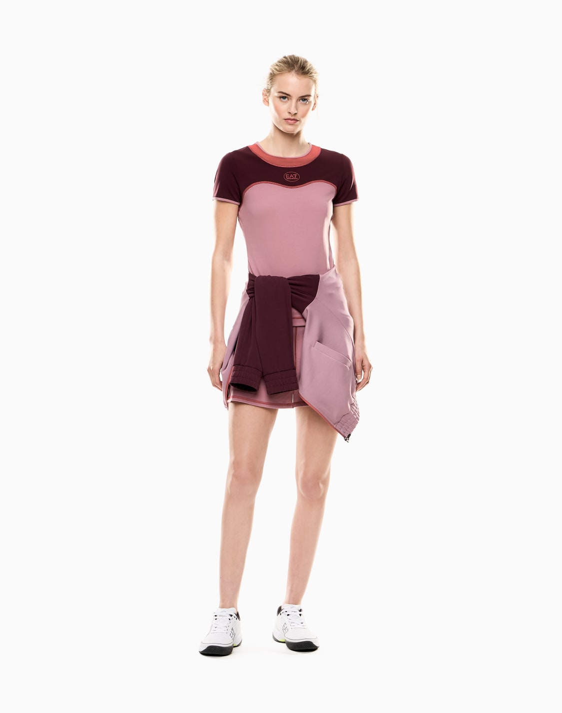 t-shirt-ras-du-cou-tennis-pro-en-tissu-technique-ventus7-rose--ea7