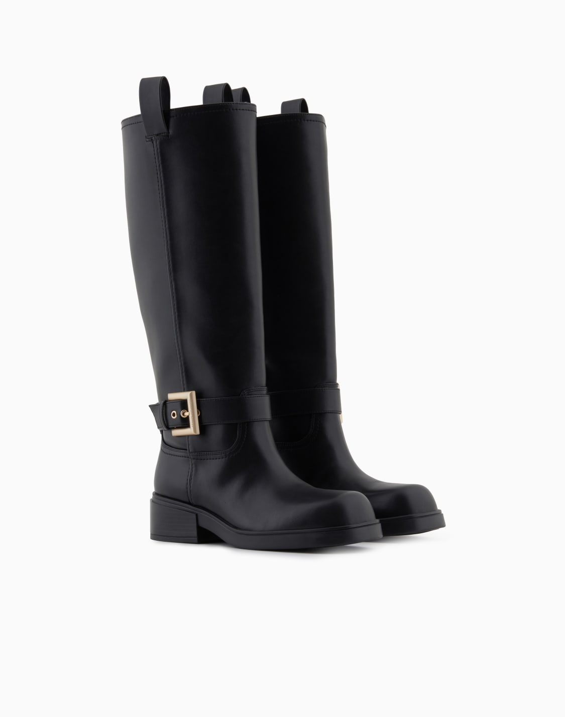 bottes-noir--armani-exchange