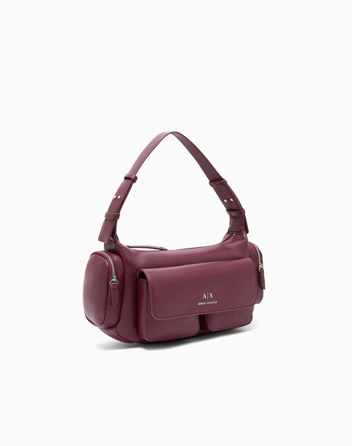 bolso-de-hombro-grande-con-bolsillos-laterales-burdeos--armani-exchange