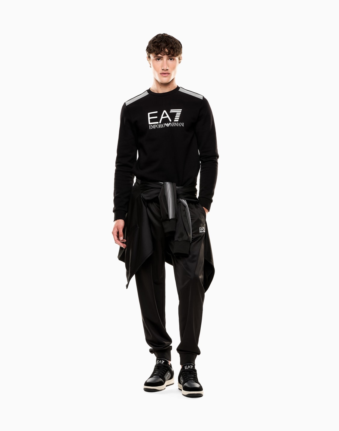 felpa-girocollo-7-lines-in-misto-cotone-asv-nero--ea7