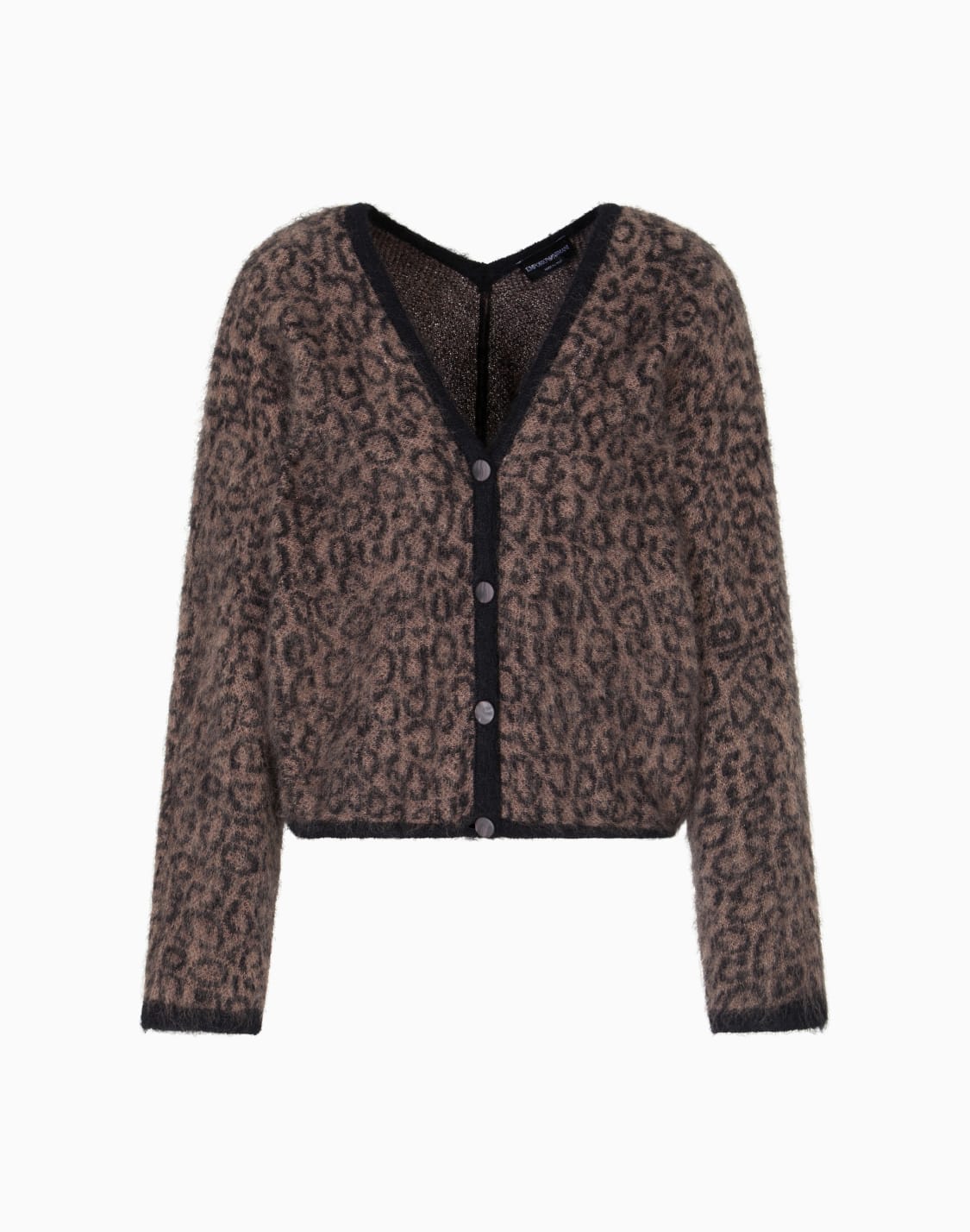 cardigan-col-en-v-en-mlange-de-laine-et-mohair-jacquard-avec-motif-all-over-noir--emporio-armani