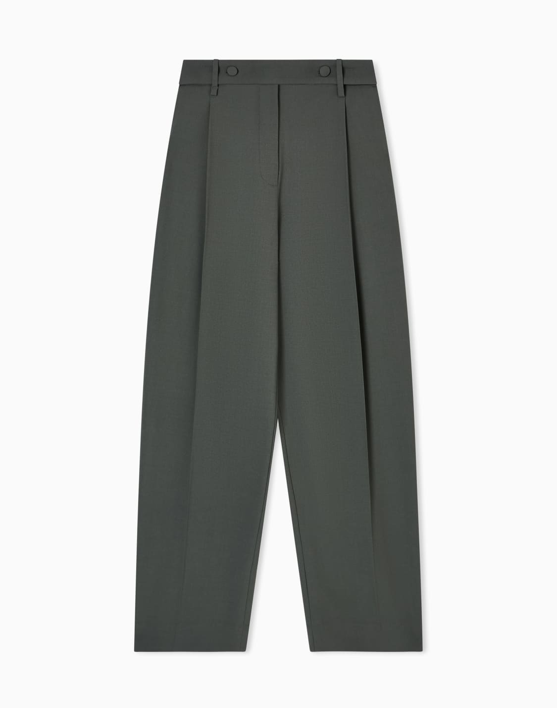 パンツ-ウルバラシア-ベルト付き-グリン--emporio-armani