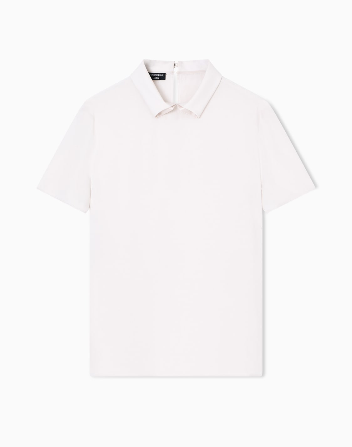 icon-silk-double-georgette-short-sleeved-blouse-white--emporio-armani