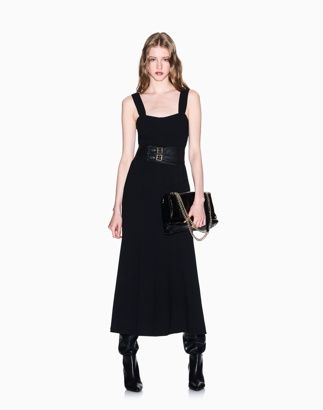 robes-longues-noir--armani-exchange