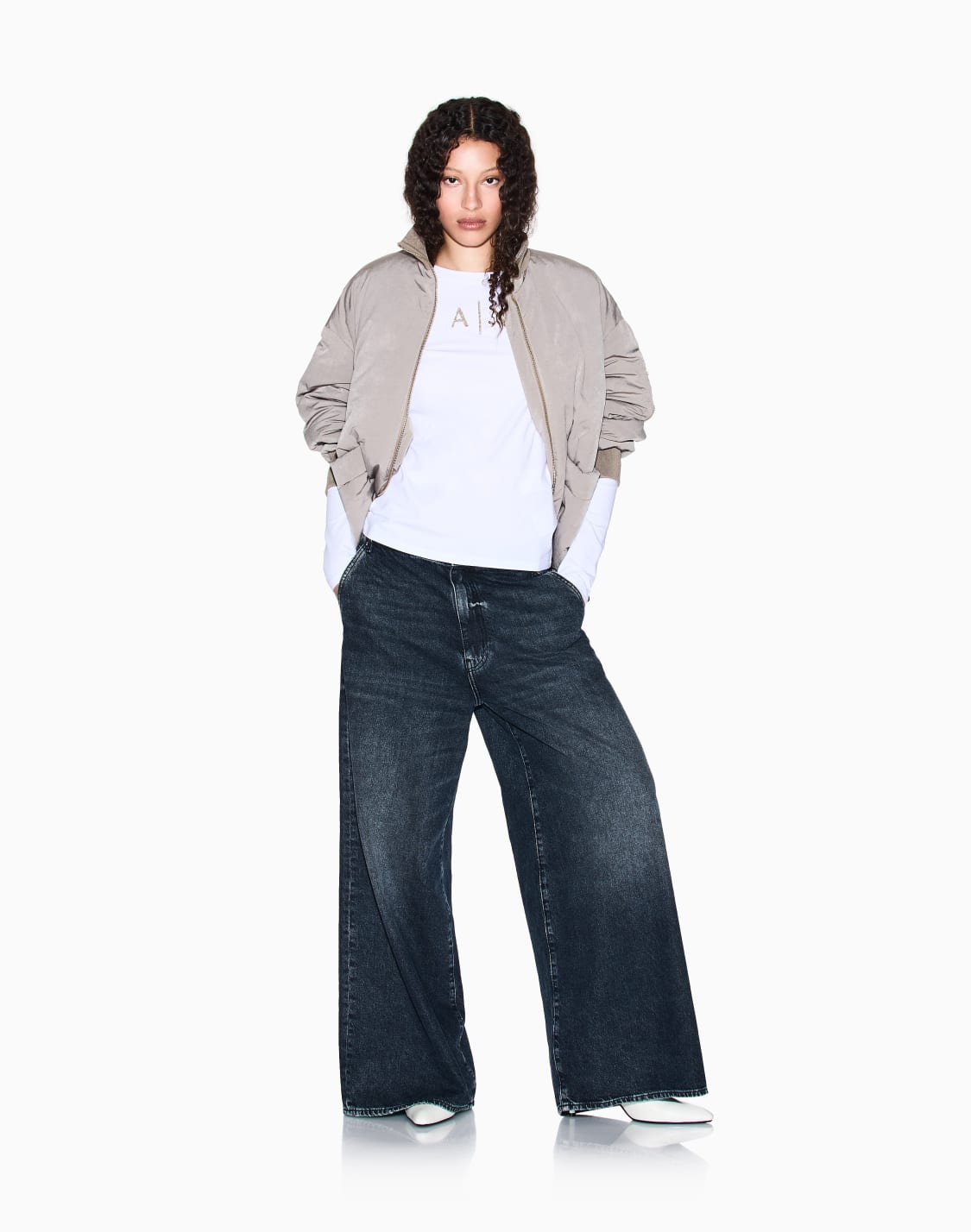 axロゴ-長袖クルネックtシャツ-ホワイト--armani-exchange