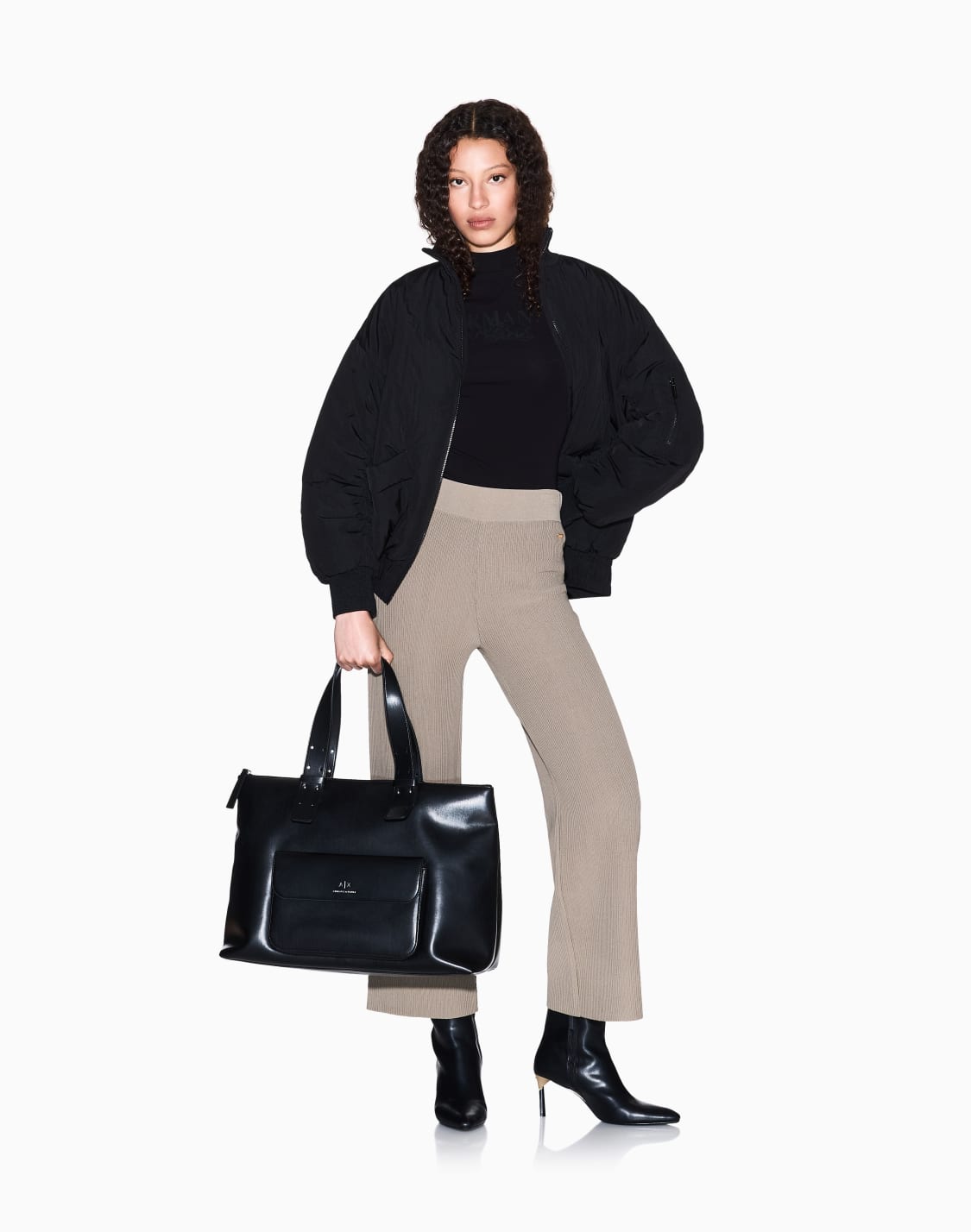 casual-trousers-brown--armani-exchange