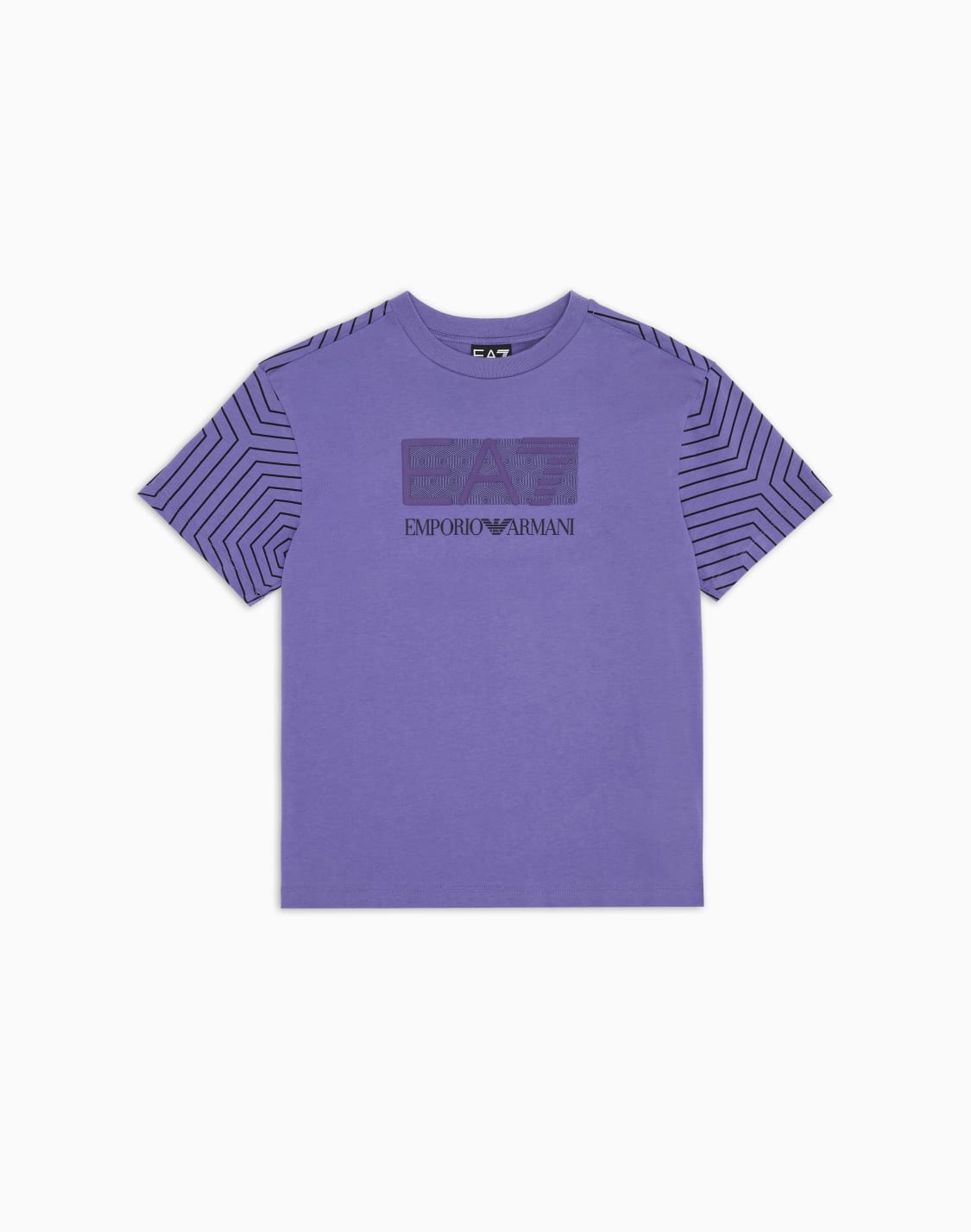 t-shirt-con-stampa-visibility-boy-in-cotone-viola--ea7