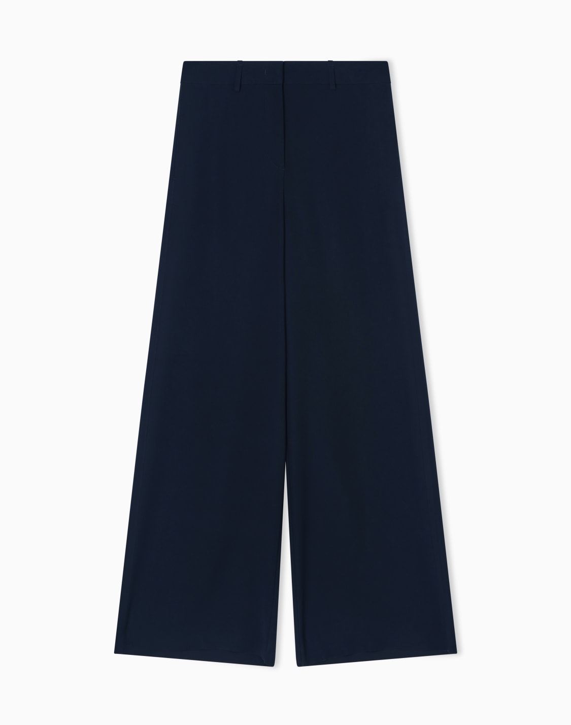 pantaloni-ampi-in-cady-tecnico-blu--giorgio-armani