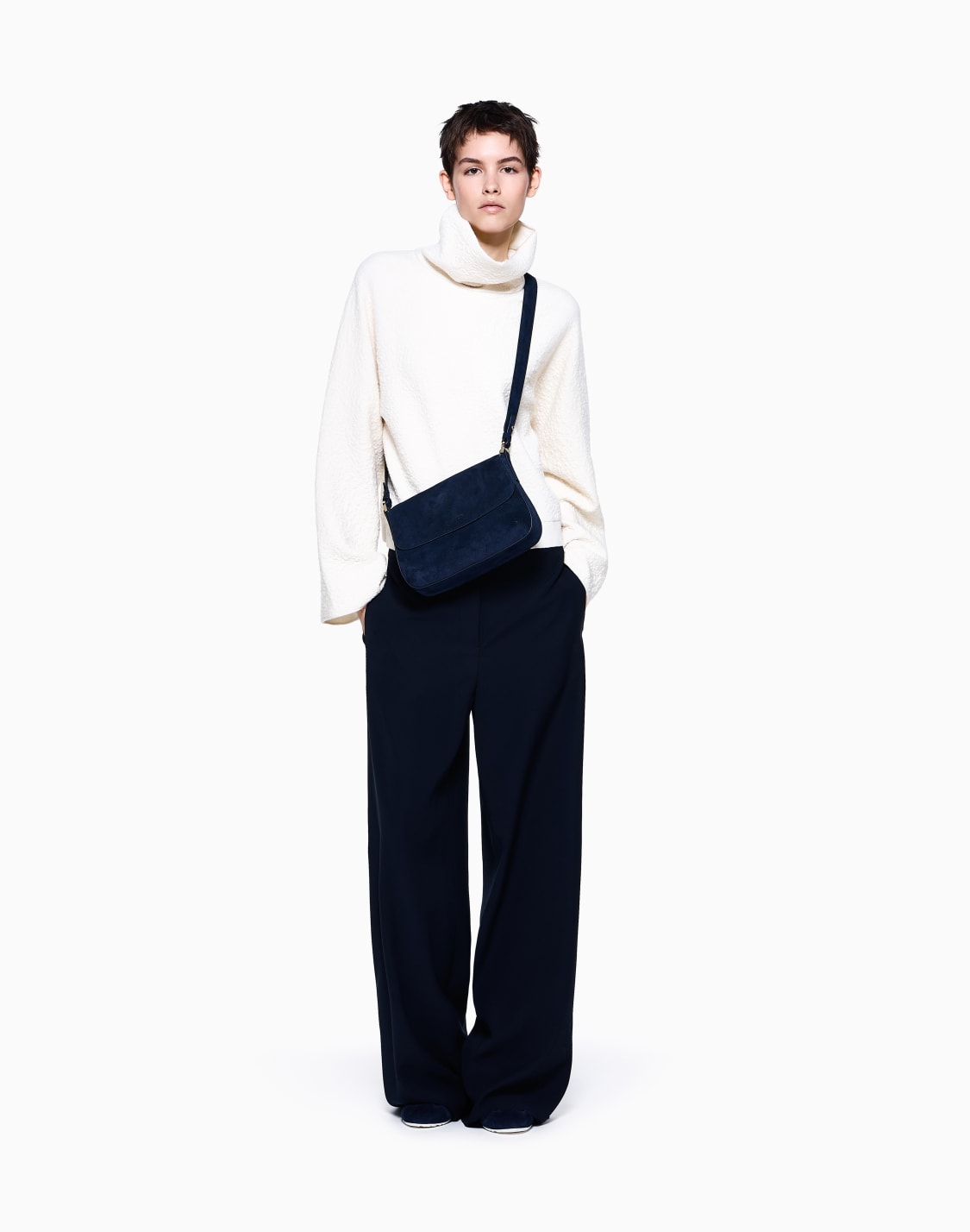 pantaloni-ampi-in-cady-tecnico-blu--giorgio-armani