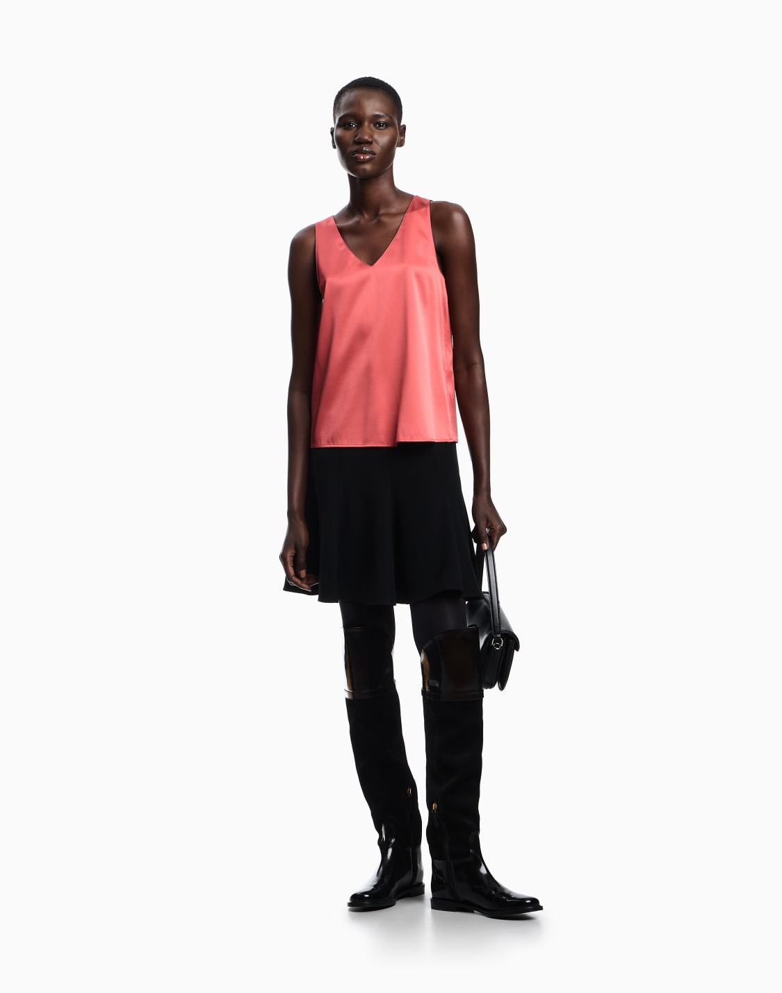 silk-satin-v-neck-top-red--emporio-armani