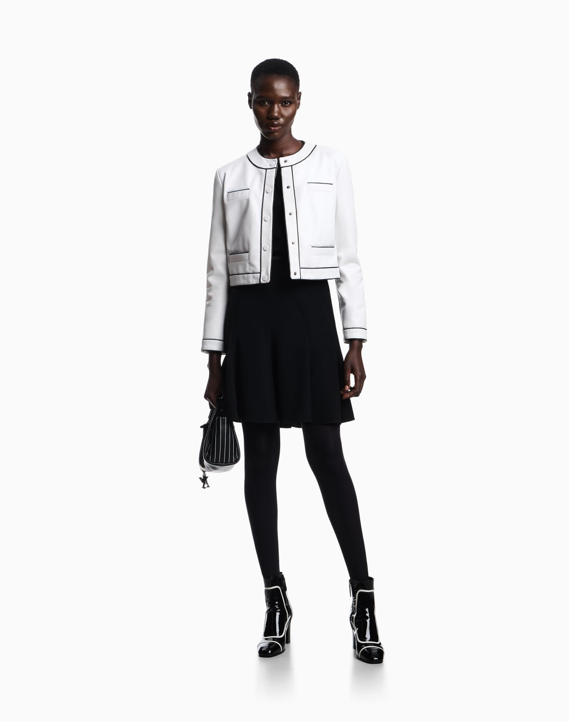 rock-aus-funktions-cady-mit-falten-schwarz--emporio-armani