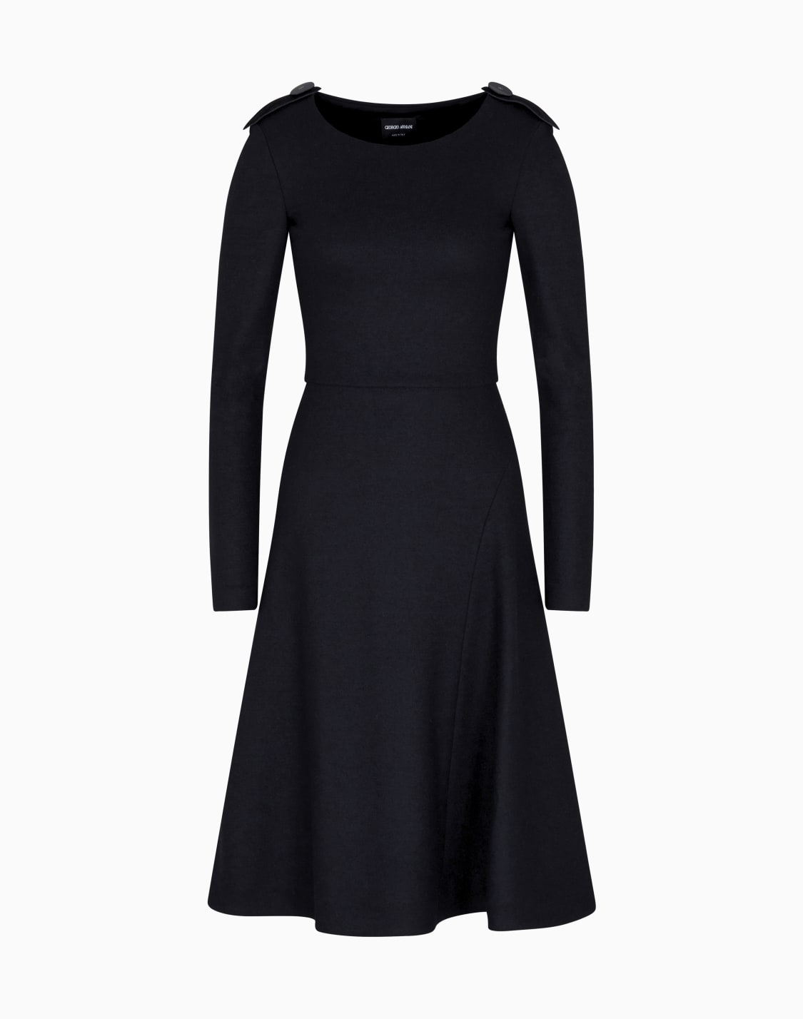 wool-jersey-dress-with-epaulettes-detail-black--giorgio-armani