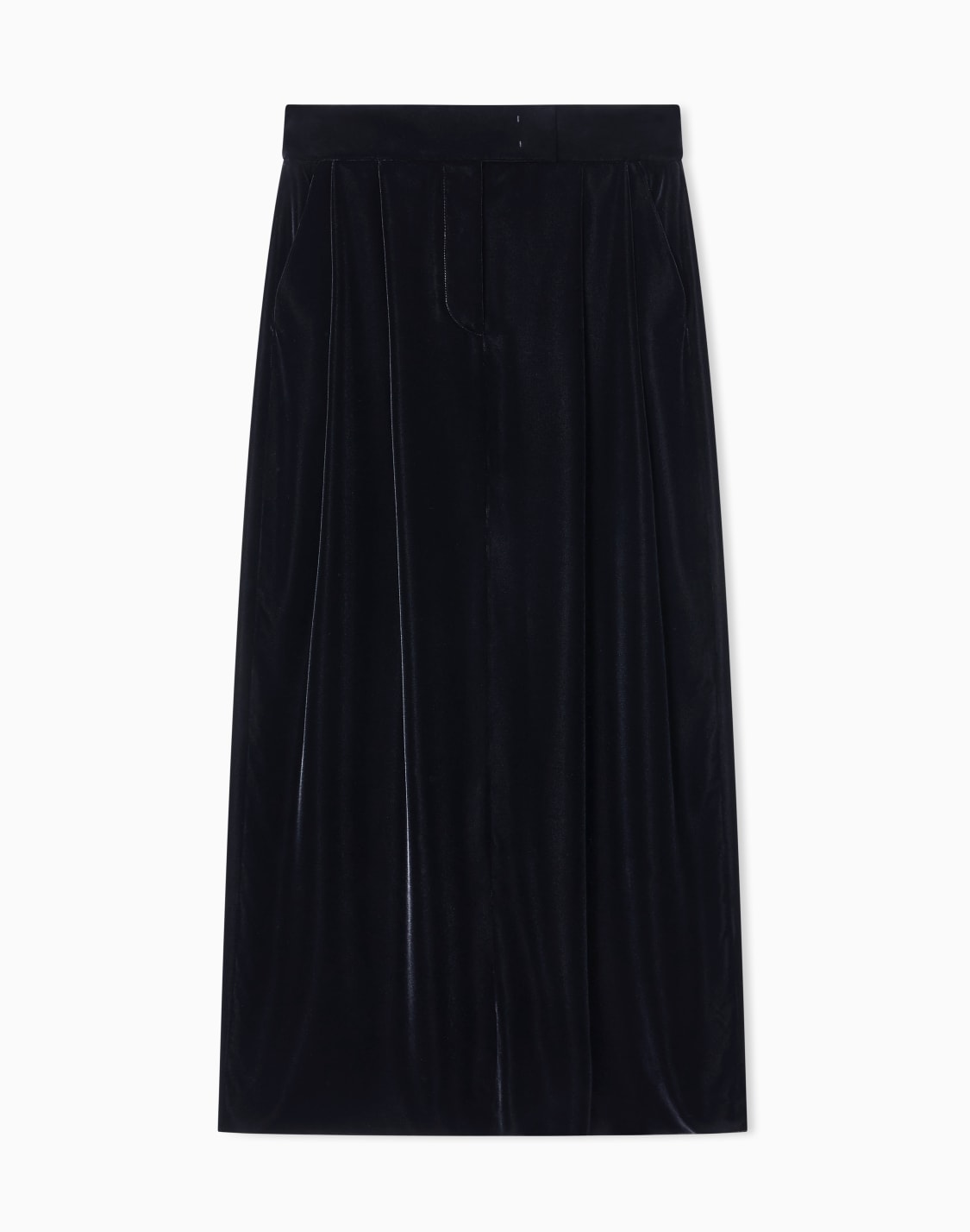 jupe-mi-longue-en-velours-noir--giorgio-armani