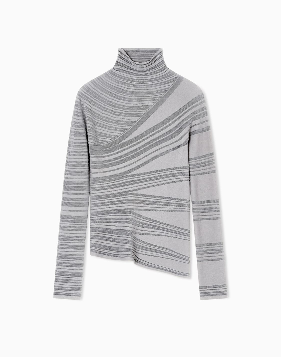 viscose-and-virgin-wool-mock-neck-jumper-green--giorgio-armani