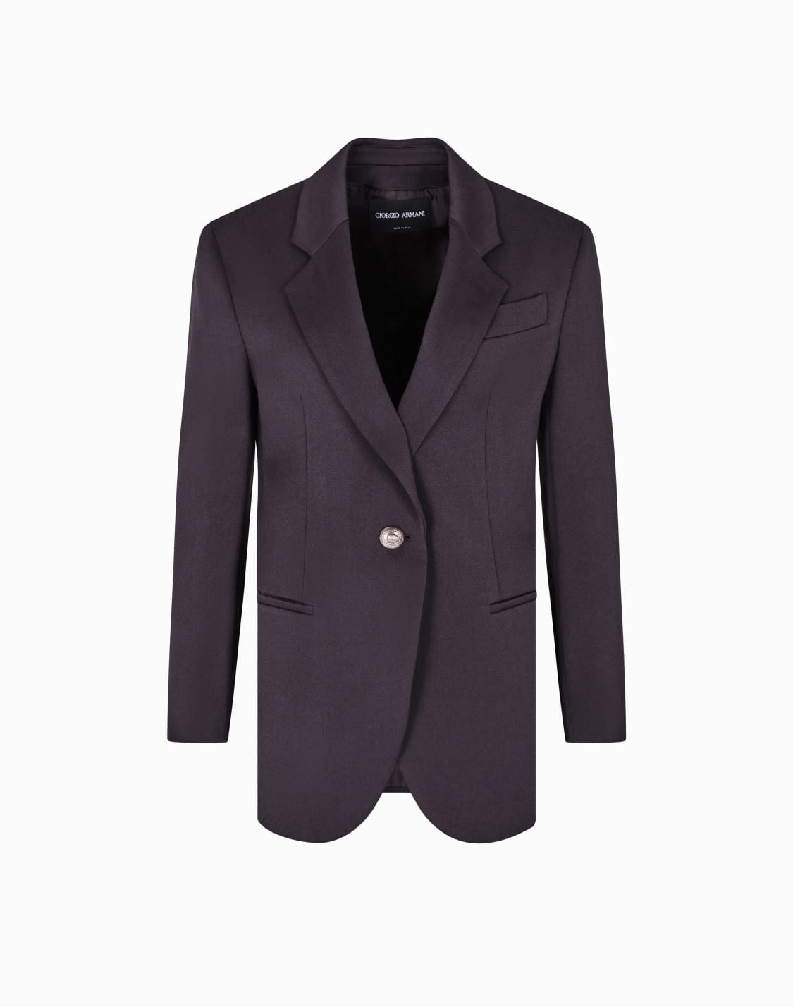 einreihiger-blazer-aus-wolle-braun--giorgio-armani