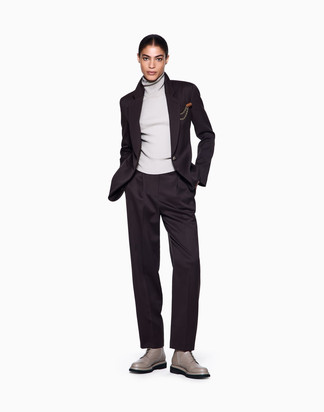 pantalon-une-pince-en-laine-marron--giorgio-armani