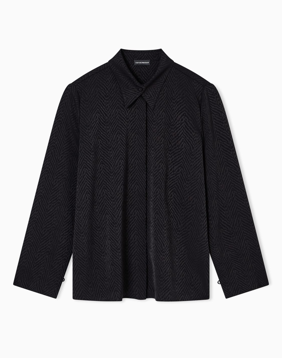shirt-with-chevron-motif-print-black--emporio-armani
