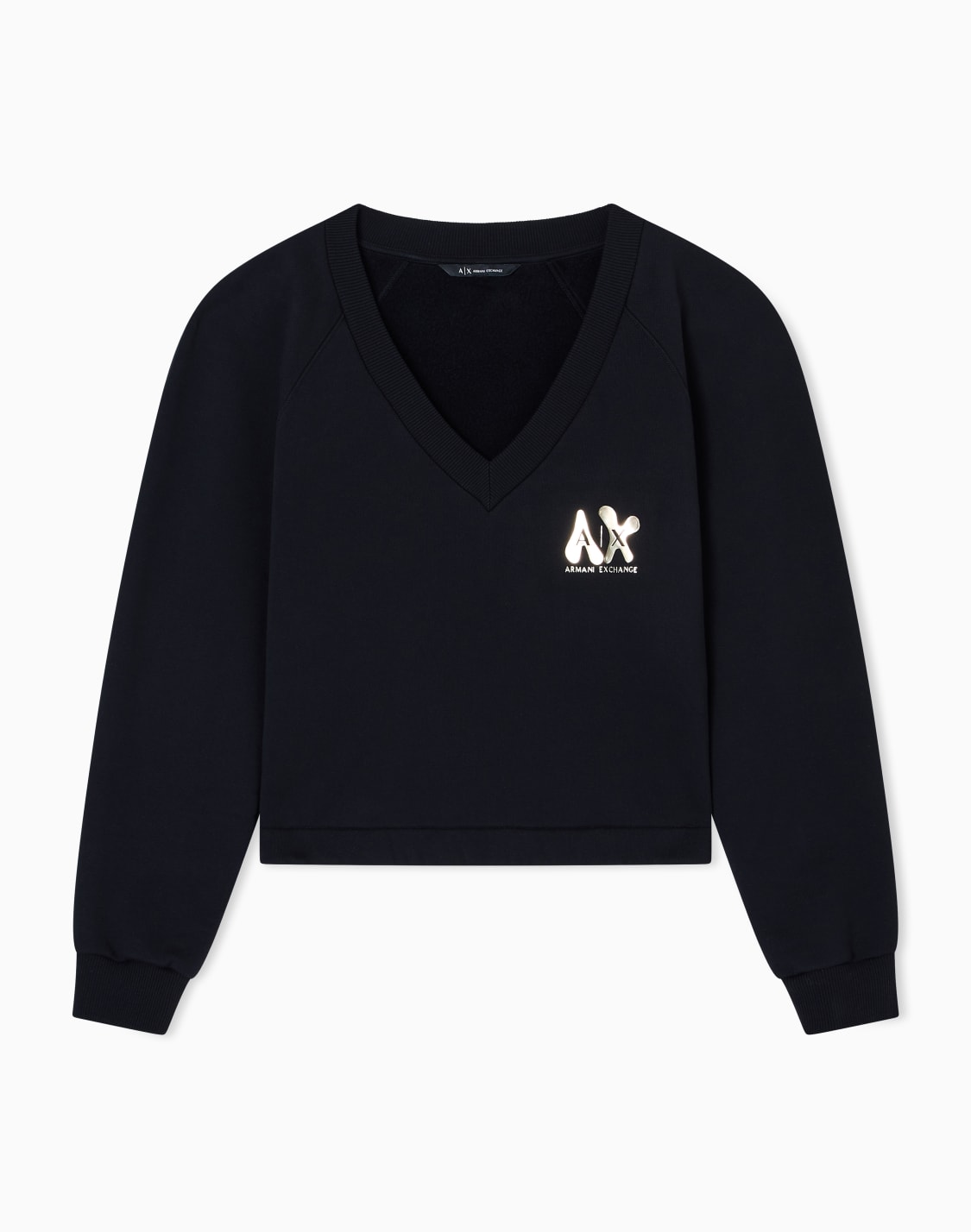 sweatshirts-ohne-kapuze-schwarz--armani-exchange