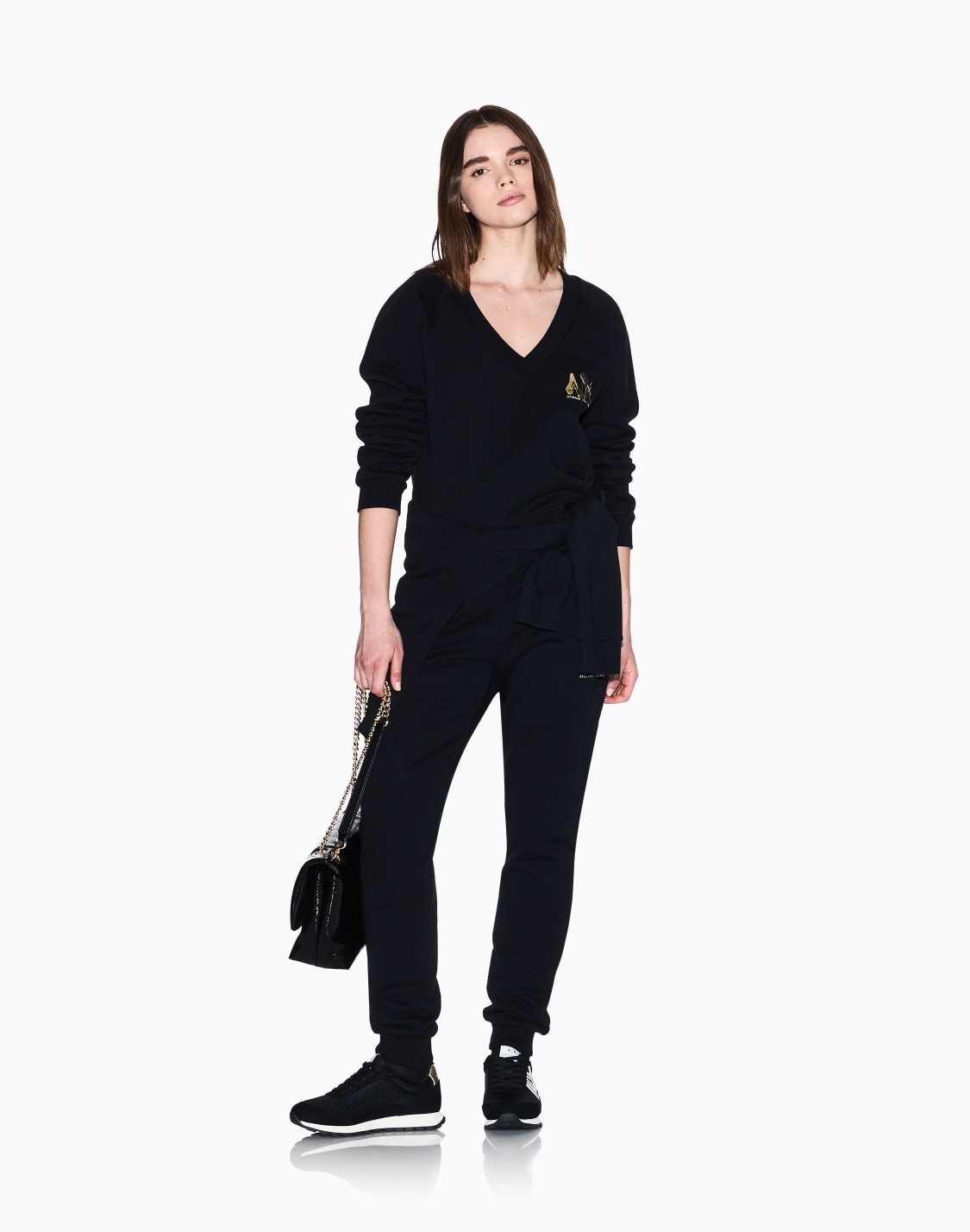 sweatshirts-ohne-kapuze-schwarz--armani-exchange