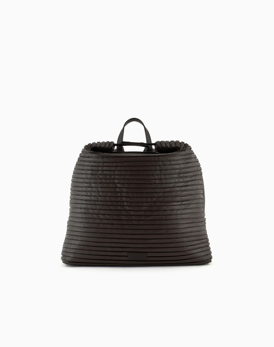 bolso-mochila-de-napa-plisada-marrn--giorgio-armani