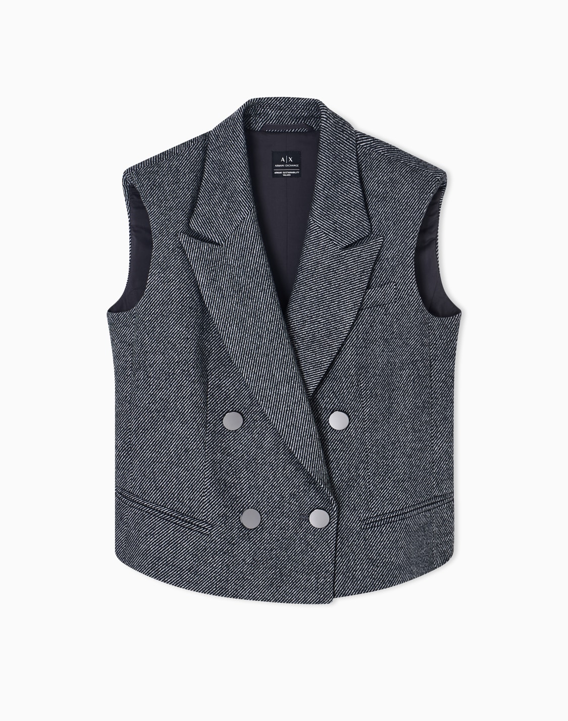 waistcoats-gris--armani-exchange